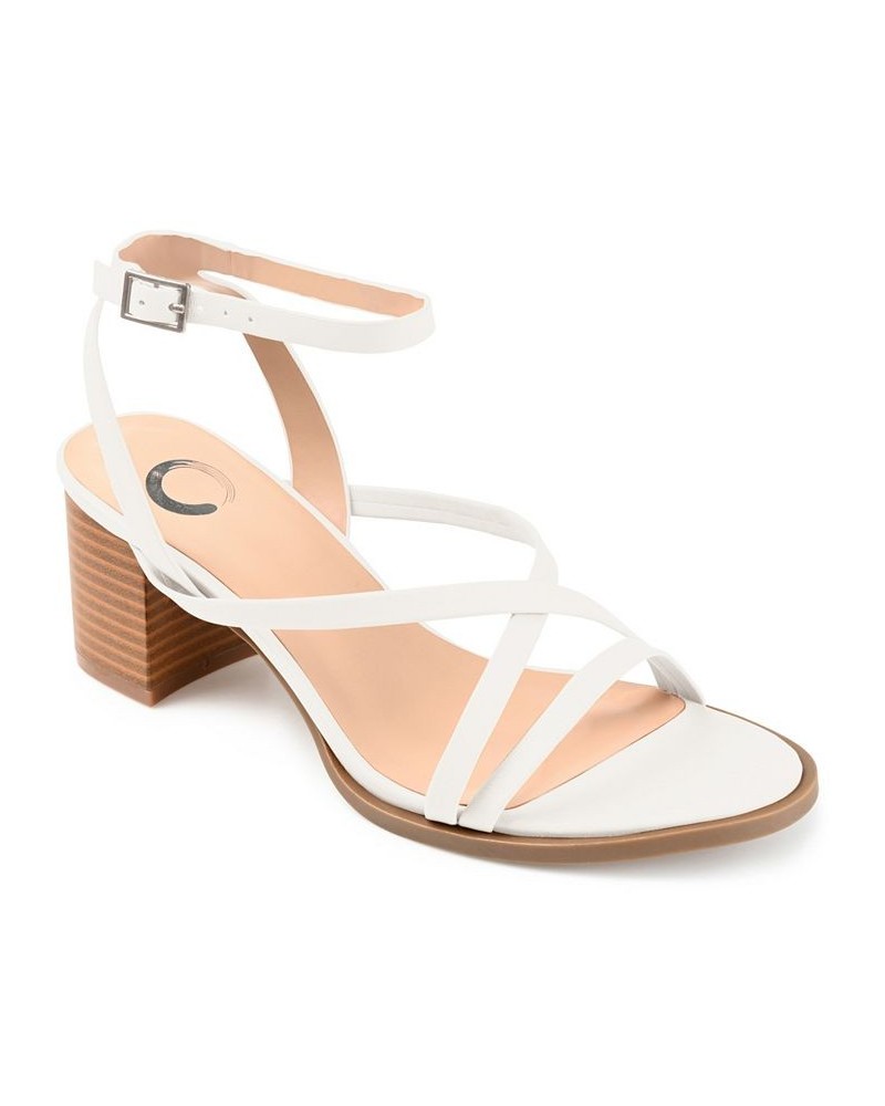 Women's Anikah Sandals White $52.24 Shoes