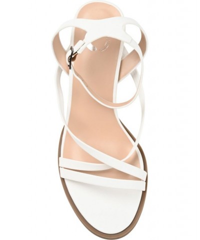 Women's Anikah Sandals White $52.24 Shoes