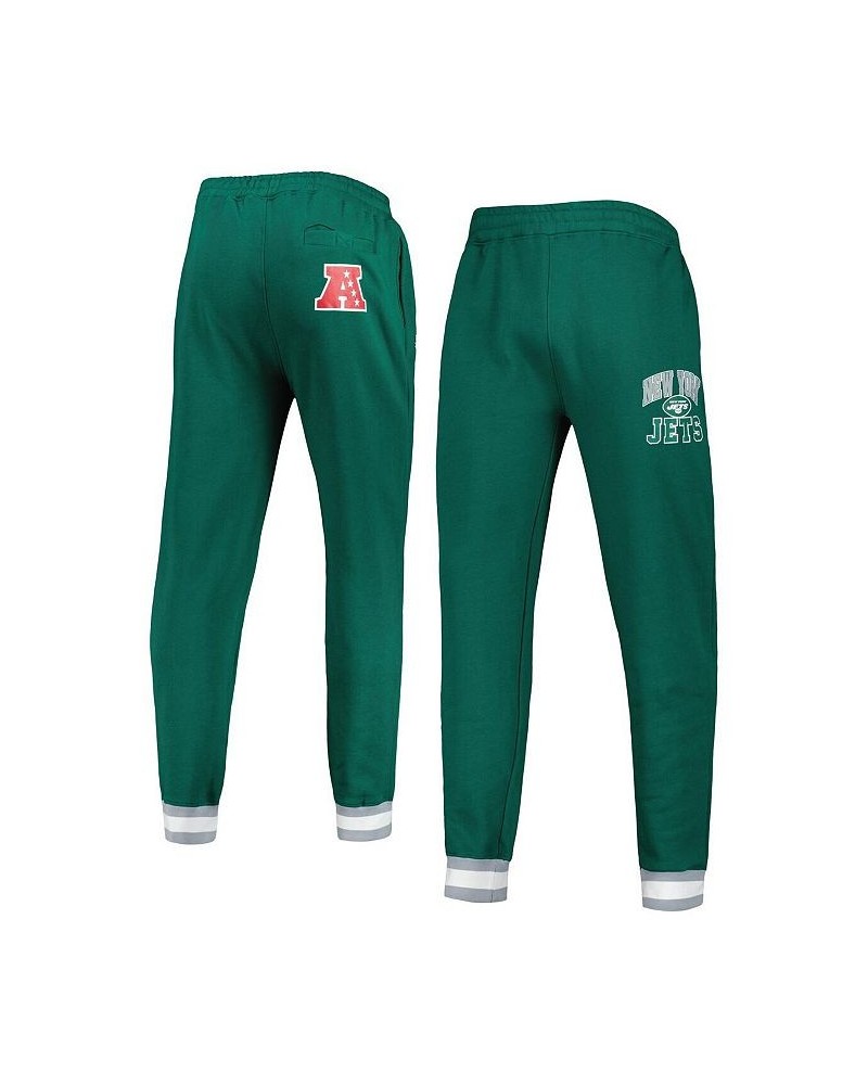 Men's Green New York Jets Blitz Fleece Jogger Pants $33.92 Pants