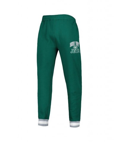 Men's Green New York Jets Blitz Fleece Jogger Pants $33.92 Pants