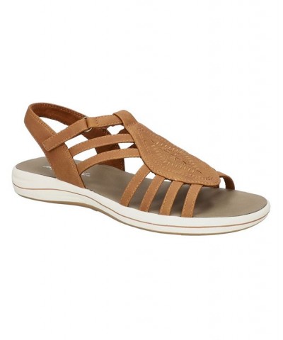 Women's Gemi Sandals Tan/Beige $28.00 Shoes