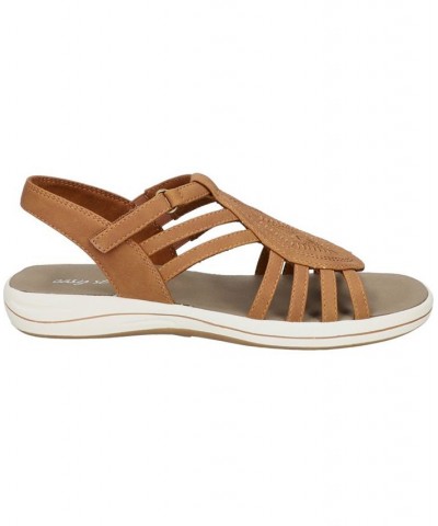 Women's Gemi Sandals Tan/Beige $28.00 Shoes