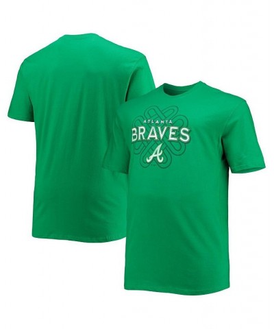 Men's Kelly Green Atlanta Braves Celtic T-shirt $16.80 T-Shirts