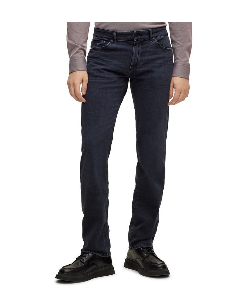 BOSS Men's Regular-Fit Super-Soft Denim Jeans Gray $81.12 Jeans