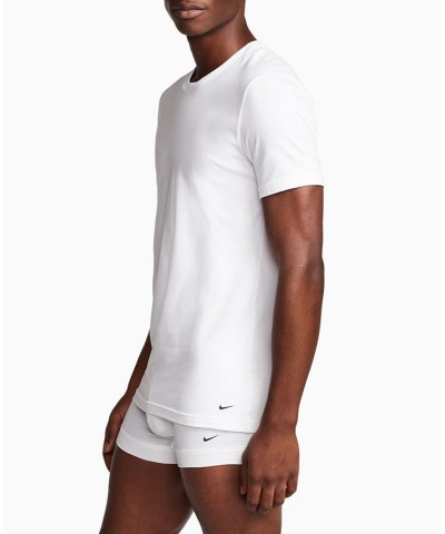 Men's 2-Pk. Dri-FIT Essential Cotton Stretch Shirt White $27.30 Undershirt