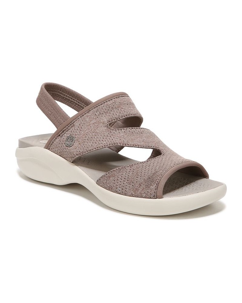 Cleo Washable Slingback Sandals Brown $37.10 Shoes