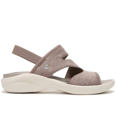 Cleo Washable Slingback Sandals Brown $37.10 Shoes