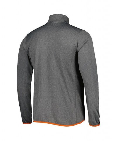 Men's Gray Clemson Tigers Park View Omni-Wick Half-Zip Top $33.60 Sweatshirt