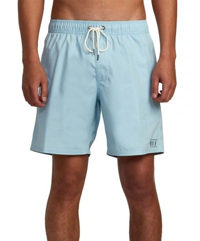 Men's Opposite Elastic 2 Board Shorts Blue $24.60 Swimsuits