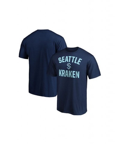 Seattle Kraken Men's Victory Arch T-Shirt $13.33 T-Shirts