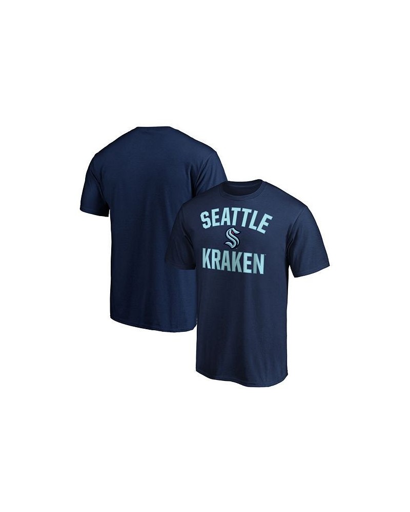 Seattle Kraken Men's Victory Arch T-Shirt $13.33 T-Shirts