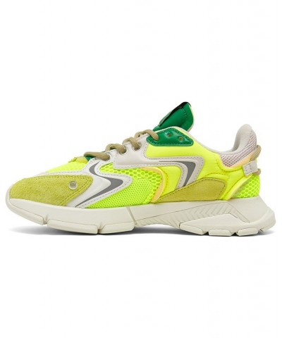 Women's L003 Neo Textile Casual Sneakers Yellow $52.20 Shoes