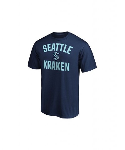 Seattle Kraken Men's Victory Arch T-Shirt $13.33 T-Shirts