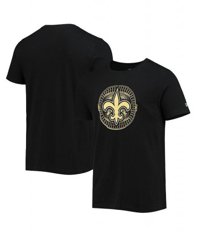 Men's Black New Orleans Saints Stadium T-shirt $15.98 T-Shirts