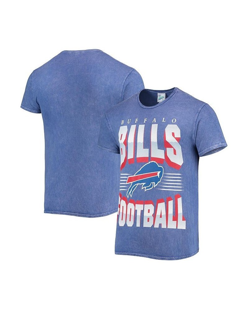 Men's '47 Royal Buffalo Bills Rocker Vintage-Inspired Tubular T-shirt $25.07 T-Shirts