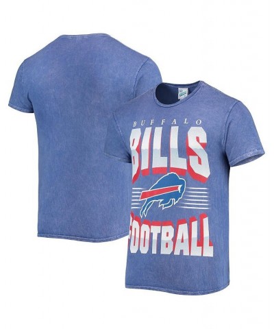 Men's '47 Royal Buffalo Bills Rocker Vintage-Inspired Tubular T-shirt $25.07 T-Shirts