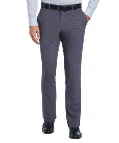 Perry Ellis Men's Slim-Fit Flat Front Dress Pants PD04 $25.91 Pants