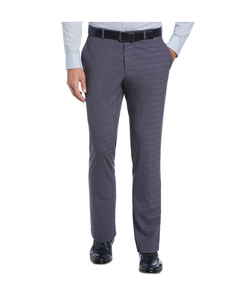 Perry Ellis Men's Slim-Fit Flat Front Dress Pants PD04 $25.91 Pants