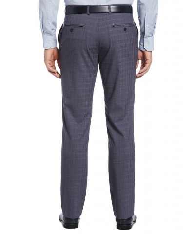 Perry Ellis Men's Slim-Fit Flat Front Dress Pants PD04 $25.91 Pants