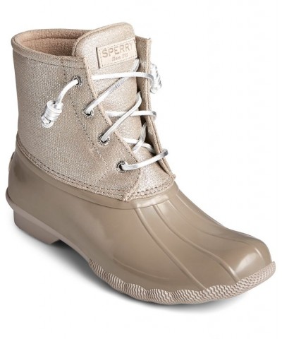 Women's Saltwater Duck Booties PD04 $41.59 Shoes