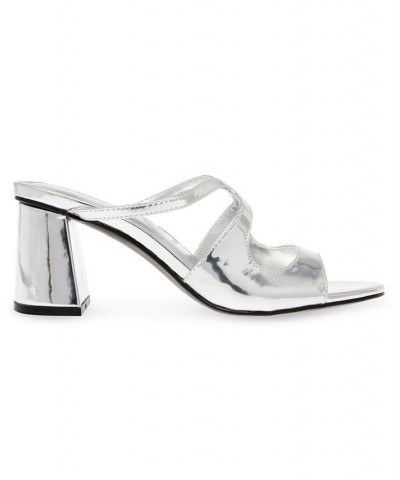 Women's Anita Dress Sandal Slide Gray $49.50 Shoes