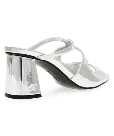 Women's Anita Dress Sandal Slide Gray $49.50 Shoes