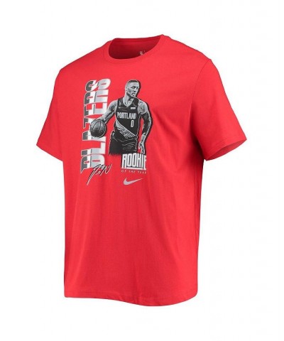 Men's Damian Lillard Red Portland Trail Blazers Select Series Rookie Of The Year Name And Number T-shirt $14.76 T-Shirts