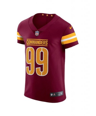 Men's Chase Young Burgundy Washington Commanders Vapor Elite Jersey $141.45 Jersey