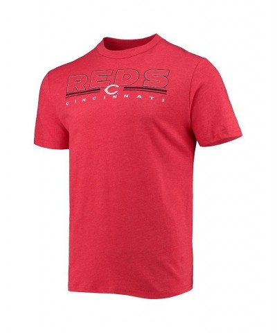 Men's Black, Red Cincinnati Reds Meter T-shirt and Pants Sleep Set $30.80 Pajama