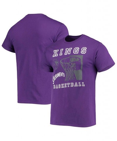 Men's Purple Sacramento Kings Slam Dunk T-shirt $13.12 T-Shirts