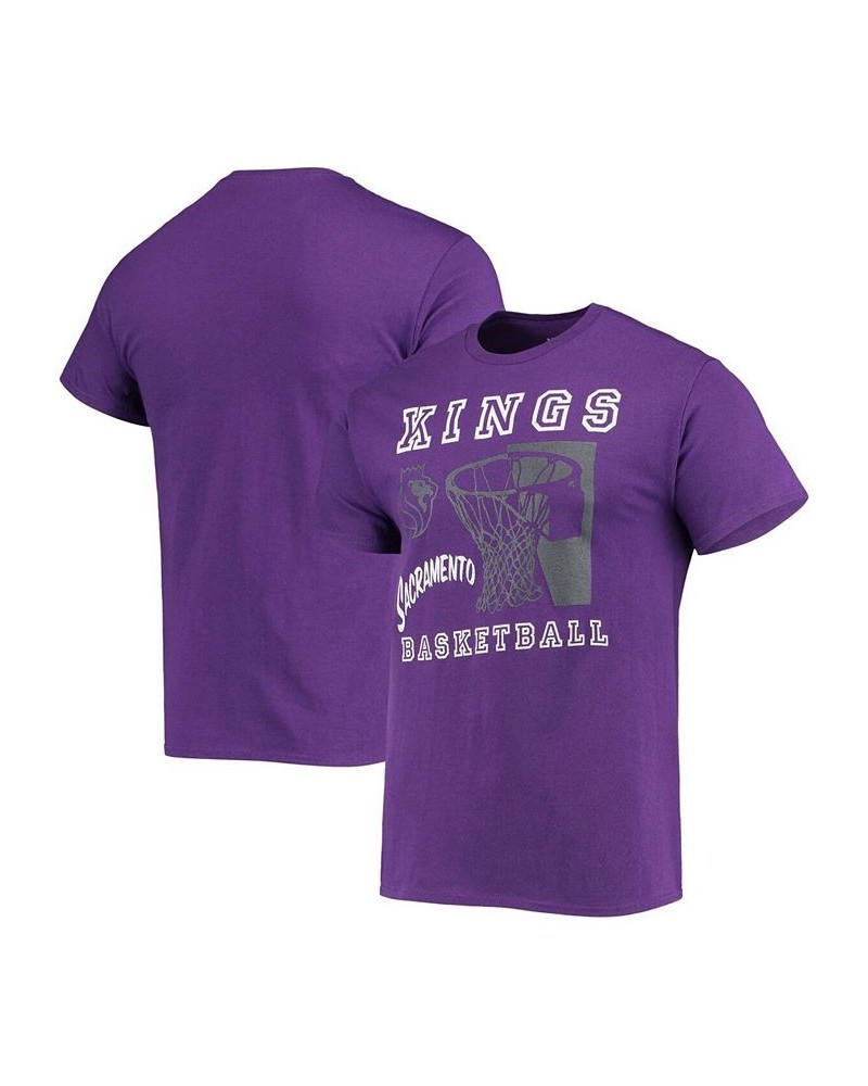 Men's Purple Sacramento Kings Slam Dunk T-shirt $13.12 T-Shirts