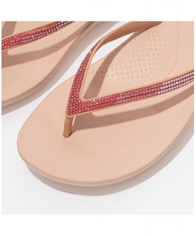 Women's Iqushion Ombre Sparkle Flip-Flops PD03 $30.25 Shoes