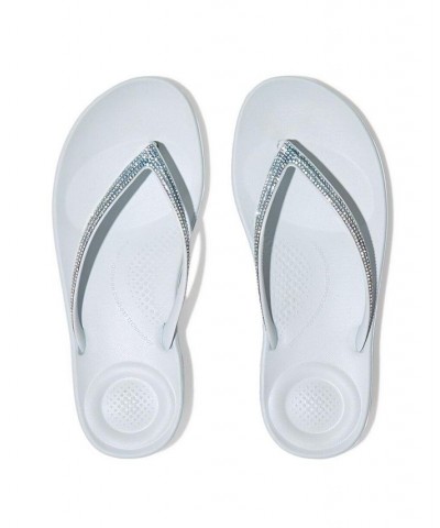 Women's Iqushion Ombre Sparkle Flip-Flops PD03 $30.25 Shoes