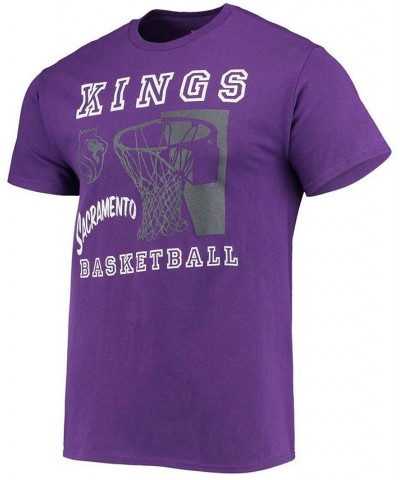 Men's Purple Sacramento Kings Slam Dunk T-shirt $13.12 T-Shirts