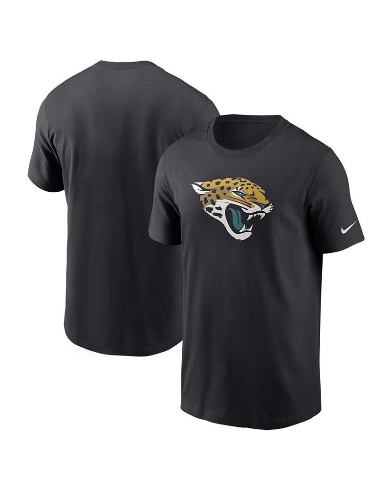 Men's Black Jacksonville Jaguars Primary Logo T-shirt $18.45 T-Shirts