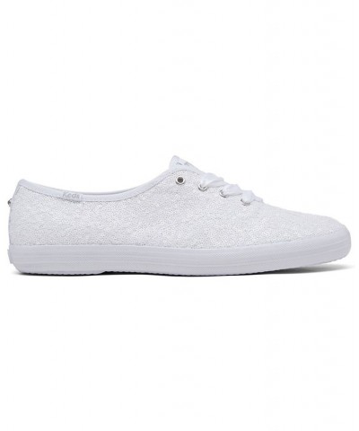 Women's Champion Sequins Celebrate Casual Sneakers White $32.40 Shoes