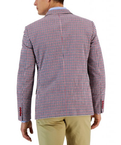 Men's Modern-Fit Stripe Seersucker Sport Coat PD07 $36.55 Blazers