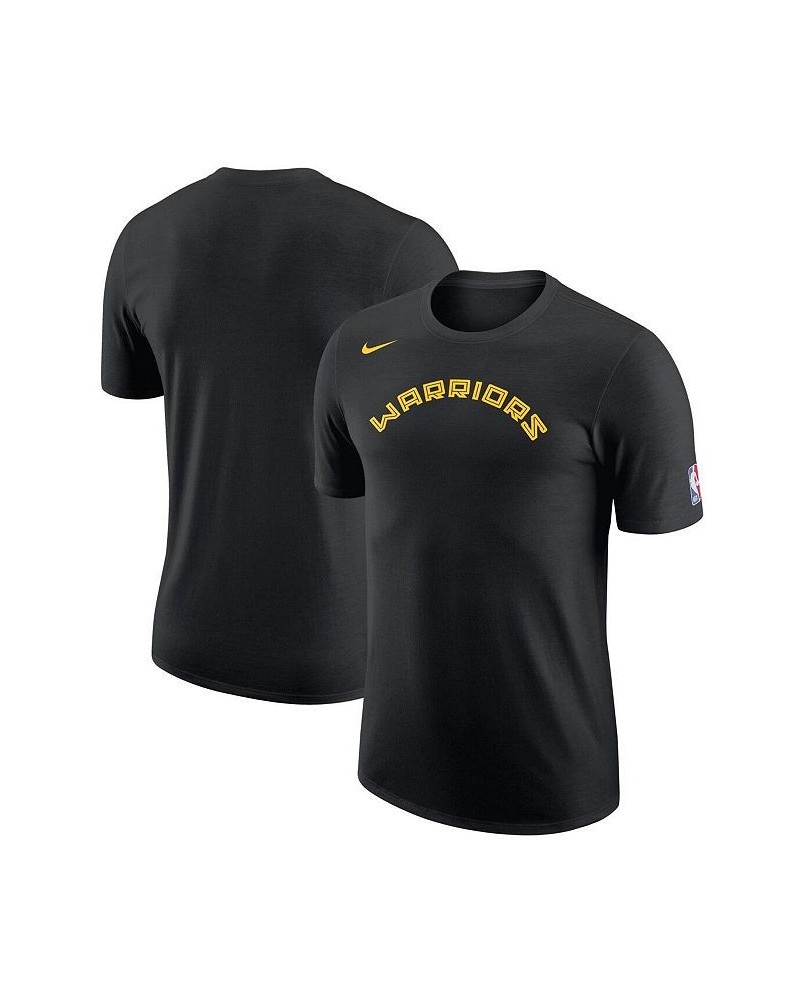 Men's Black Golden State Warriors 2022/23 City Edition Essential Logo T-shirt $23.39 T-Shirts