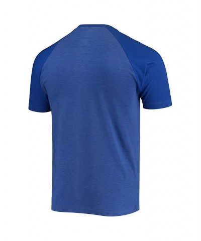 Men's Heathered Royal Milwaukee Brewers Raglan T-shirt $26.99 T-Shirts