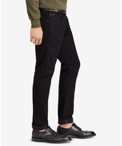 Men's Varick Slim Straight Jeans Collection New Hudson Black $50.00 Jeans