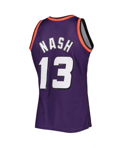 Men's Steve Nash Purple Phoenix Suns 1996-97 Hardwood Classics Swingman Jersey $53.20 Jersey