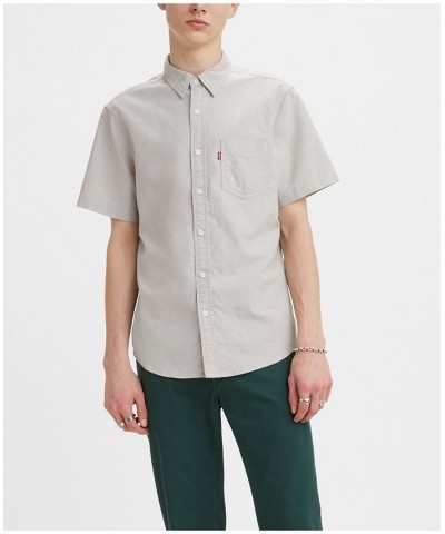 Men's Classic 1 Pocket Regular Fit Short Sleeve Shirt PD01 $25.85 Shirts