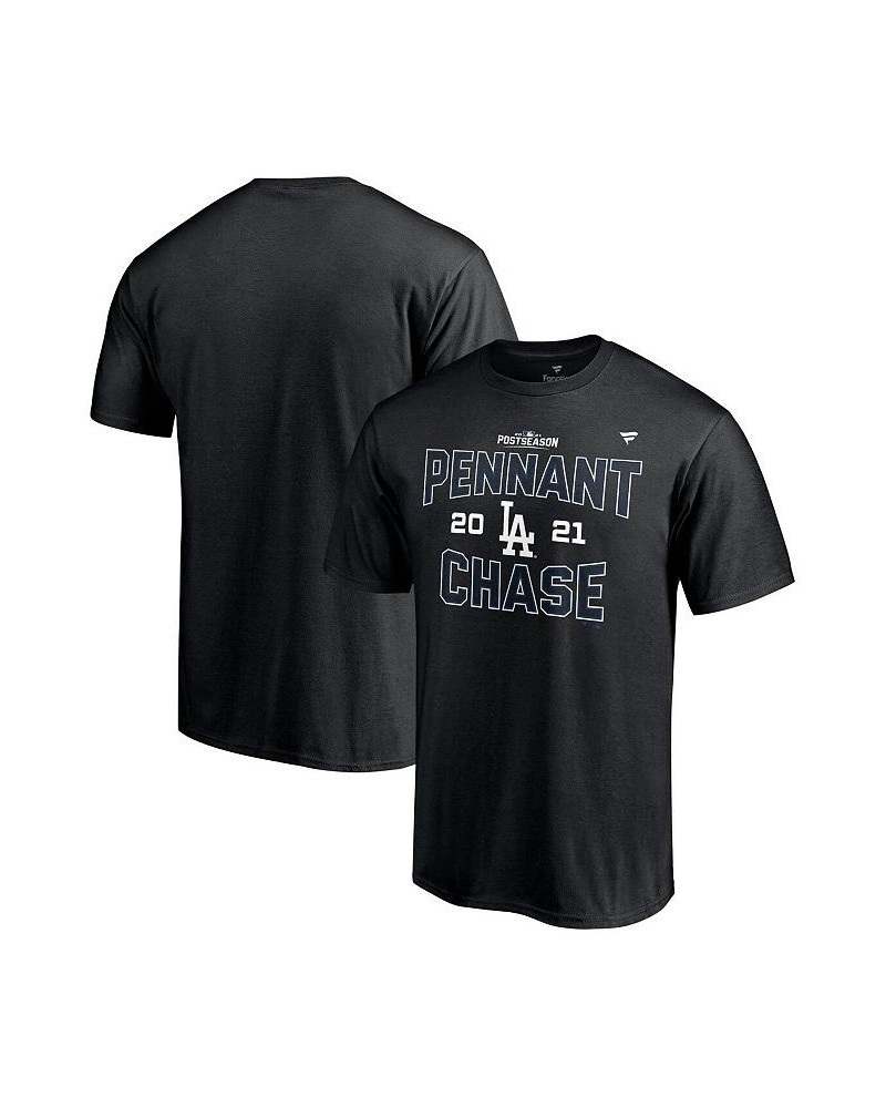 Men's Black Los Angeles Dodgers 2021 Division Series Winner Locker Room T-shirt $14.76 T-Shirts