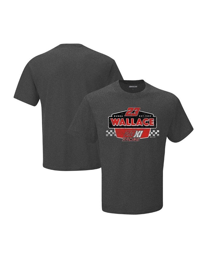 Men's Heather Charcoal Bubba Wallace Vintage-Inspired Duel T-shirt $20.64 T-Shirts