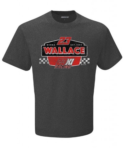 Men's Heather Charcoal Bubba Wallace Vintage-Inspired Duel T-shirt $20.64 T-Shirts