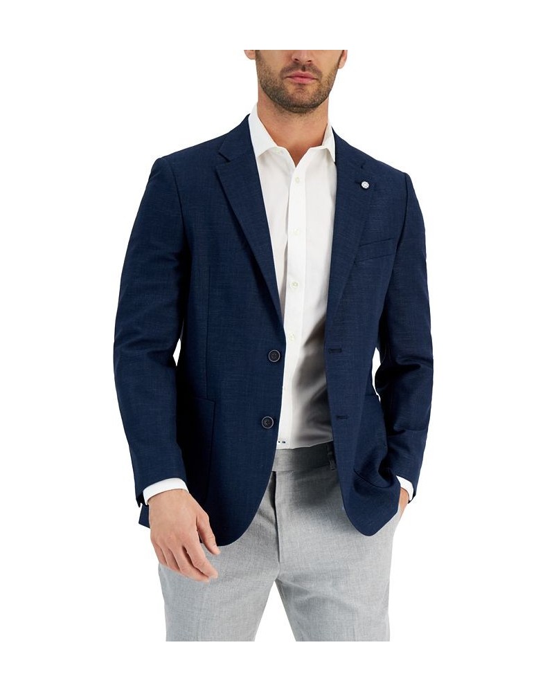 Men's Modern-Fit Active Solid Sport Coat PD11 $38.00 Blazers