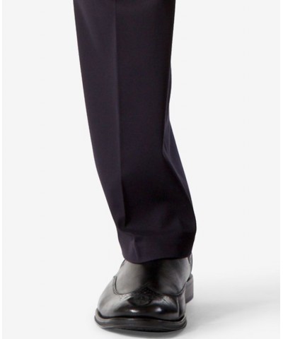 Men's Easy Straight Fit Khaki Stretch Pants Black $22.50 Pants