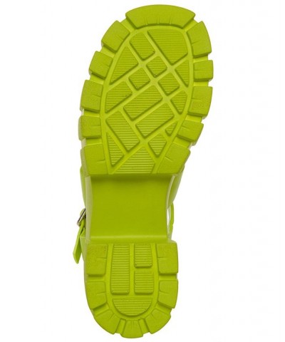 Genesis Platform Lug Sole Fisherman Sandals Green $35.88 Shoes