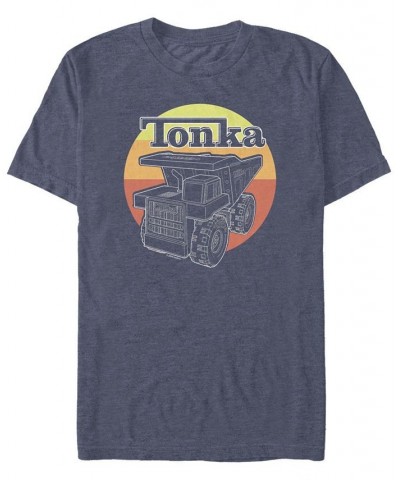 Men's Tonka Sun Short Sleeve Crew T-shirt Blue $17.50 T-Shirts