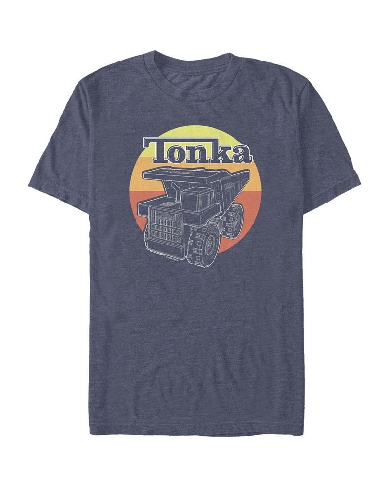 Men's Tonka Sun Short Sleeve Crew T-shirt Blue $17.50 T-Shirts